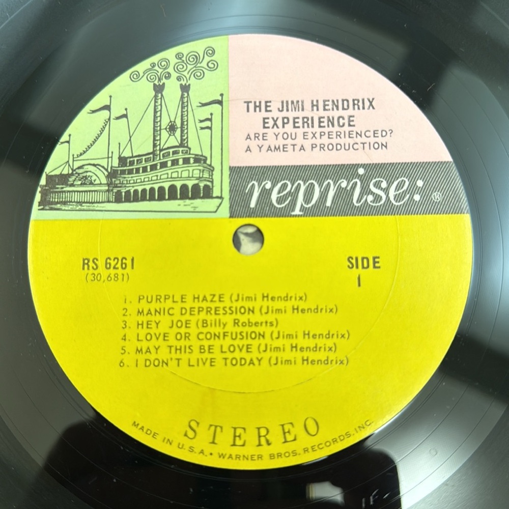 The Jimi Hendrix Experience~Are You Experienced~ORIG. 1967 US LP Reprise - Picture 9 of 9